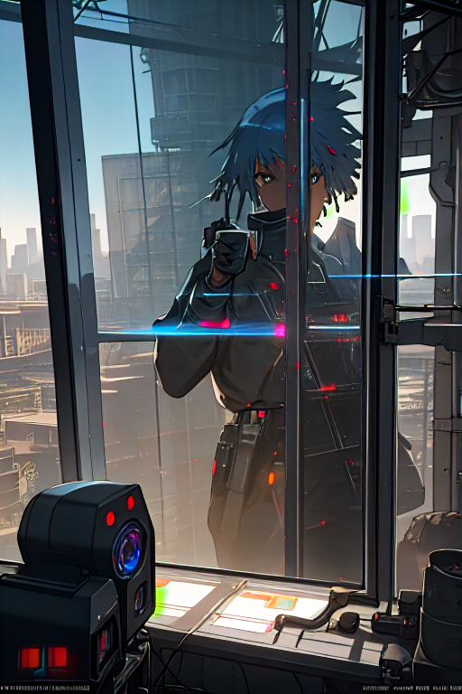 Marcus at the Lab