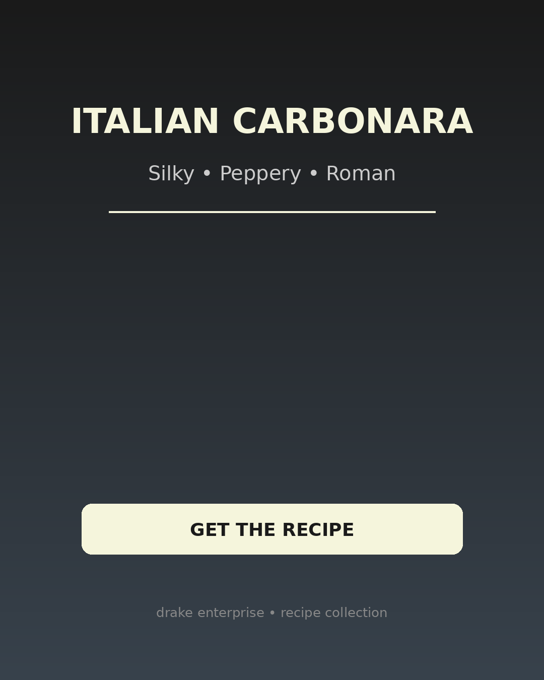 Italian Carbonara