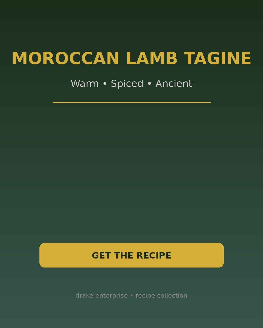 Moroccan Lamb Tagine