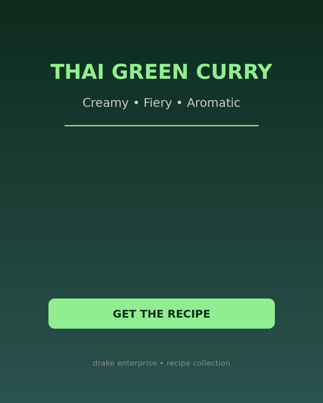 Thai Green Curry