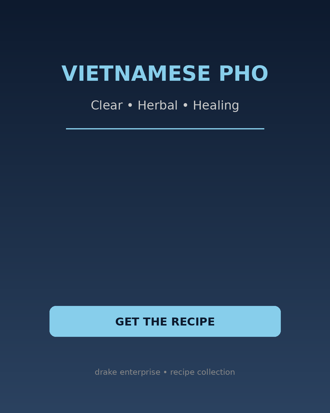 Vietnamese Pho
